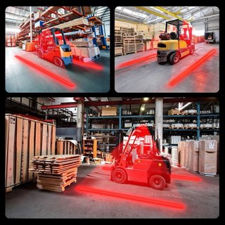 NUEVO! 2 Luces LED para Carretilla Elevadora