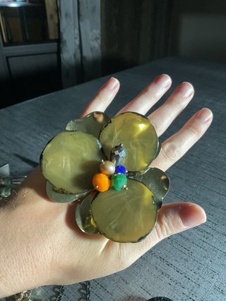 Lote collares, pulsera y broche