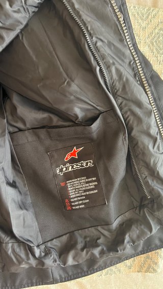 Chaqueta Moto Alpinestars Negra