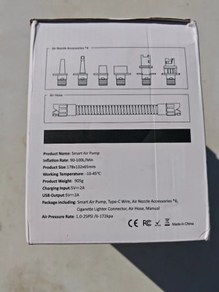Bomba inflador Smart Air Pump batería