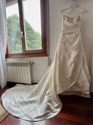 Vestido de Novia La Sposa Blanco Elegante