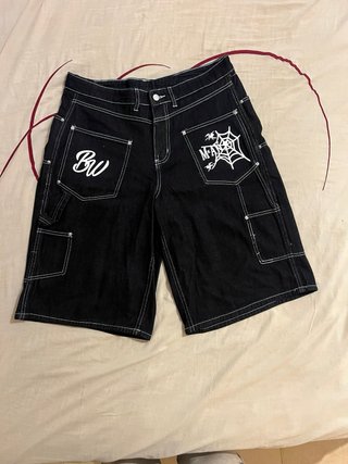 Pantalón vaquero ancho vintage