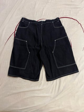 Pantalón vaquero ancho vintage