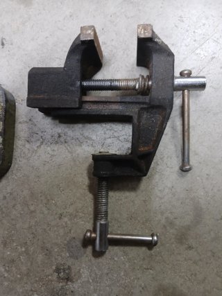 Mini morsa da banco