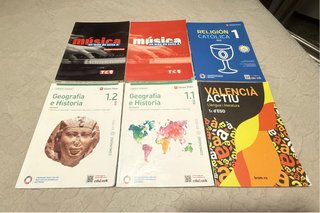 Lote Libros Música 1 ESO