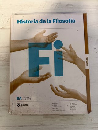 Historia de la filosofía Bachillerato 2