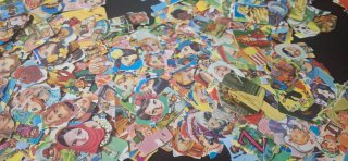 Antiguos cromos de colección
