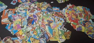 Antiguos cromos de colección