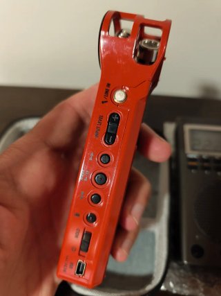 Grabadora Zoom H1 Handy Recorder Roja