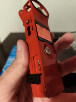 Grabadora Zoom H1 Handy Recorder Roja