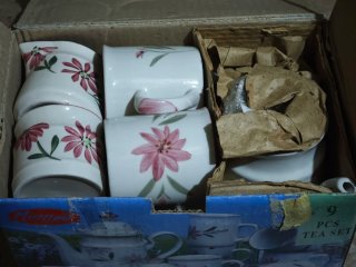 Juego de té Mompo 9 piezas