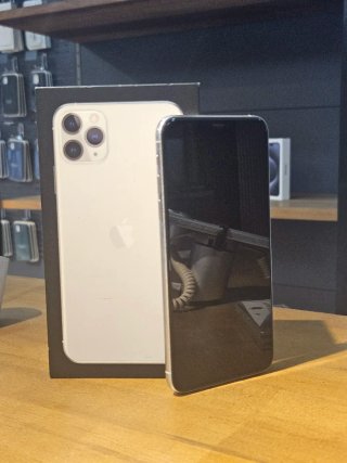 IPHONE 11 PRO MAX 256GB PLATA BATERIA 100%
