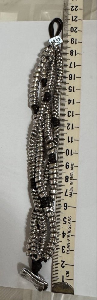 Bracciale Ciclon Unisex Pelle e Argento