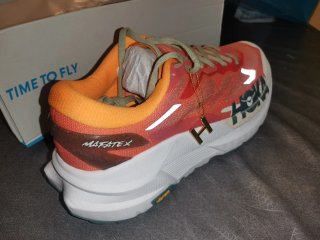 Zapatillas Hoka Mafate X Trail Running Naranja/Ros