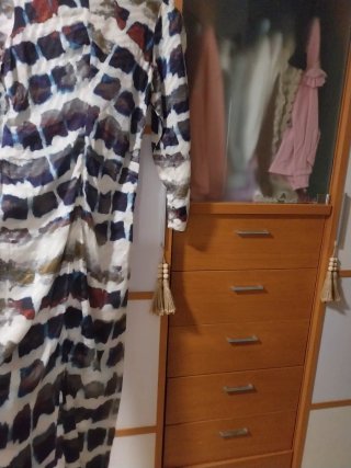 Vestido Slowlove estampado multicolor talla XS