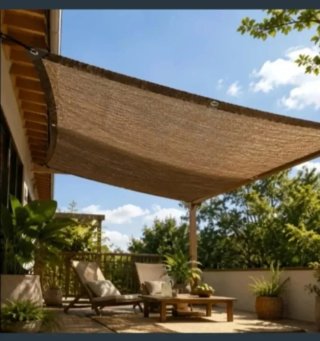 Toldo Vela Malla Sombra 3X6 Metros
