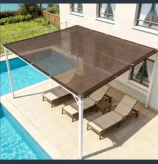 Toldo Vela Malla Sombra 3X6 Metros