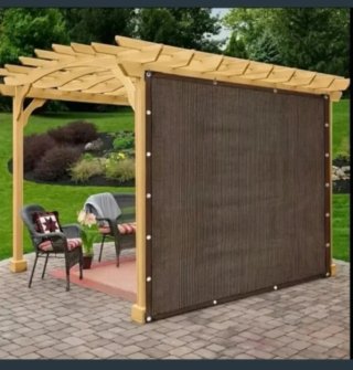 Toldo Vela Malla Sombra 3X6 Metros