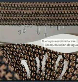 Toldo Vela Malla Sombra 3X6 Metros