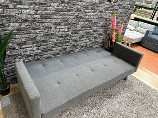 Sofá Cama Gris Tela