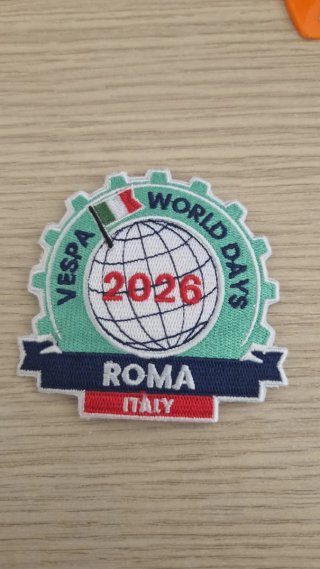 Toppa Vespa World Days ROMA 2026