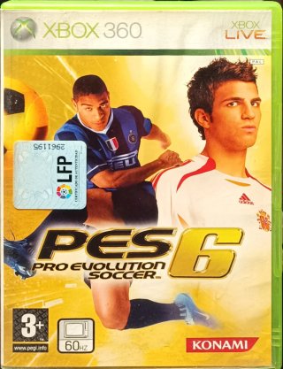 Juego XBOX 360 Pro Evolution Soccer 6