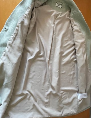 Abrigo ONLY turquesa entretiempo Talla M