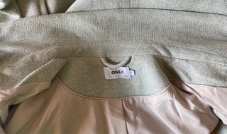 Abrigo ONLY turquesa entretiempo Talla M