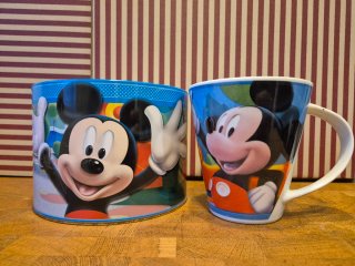 Taza Disney Mickey y Donald