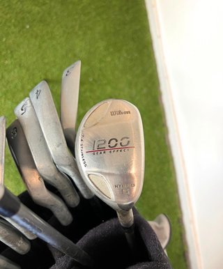 Set de Palos de Golf PETER ALLISS y HIPPO