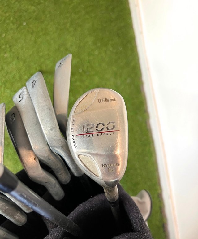 Set de Palos de Golf PETER ALLISS y HIPPO