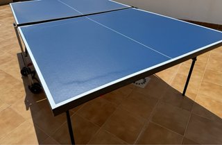 Mesa Ping Pong Azul (Madera Tocada)