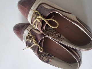 Zapatos Oxford Beige y Marrón