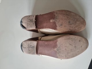 Zapatos Oxford Beige y Marrón