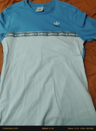 Camiseta Adidas Azul Original