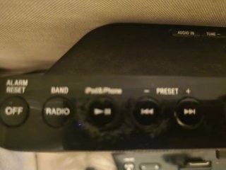 Sony ICF-DS15iP Radio despertador Dock iPhone/iPod