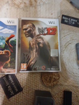 Consola Nintendo Wii + 3 Juegos