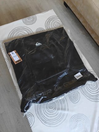 Mochila impermeable Quiksilver negra
