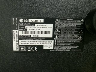 TV LG 42 Negra