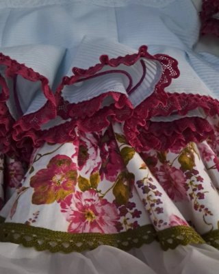 Traje de flamenca para niña
