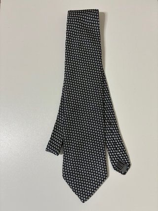 Corbata de vestir con micro-estampado