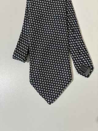 Corbata de vestir con micro-estampado