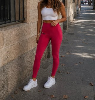 Leggings Ellesse Rosa Mujer