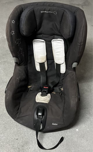 Silla Coche Giratoria Bebeconfort Axiss Negra