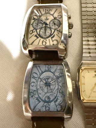 Lotto 8 Orologi Uomo/Donna Vintage e Moderni