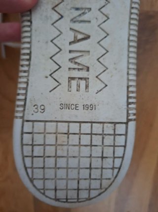 Zapatos blancos No Name