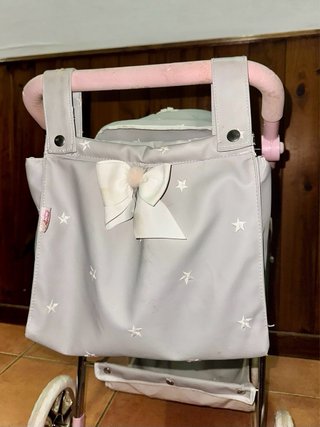 Carrito gemelar para muñecas +REGALO