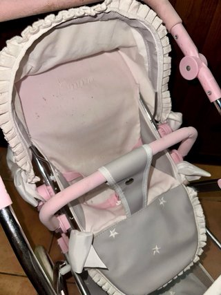 Carrito gemelar para muñecas +REGALO