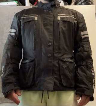 Chaqueta Moto Miline Negra