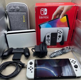 Nintendo Switch OLED Casi Nueva Completa